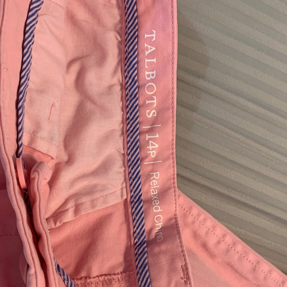 Talbots Pink Ankle Pants - Picture 3 of 3